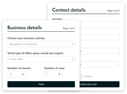 Business Setup Calculator